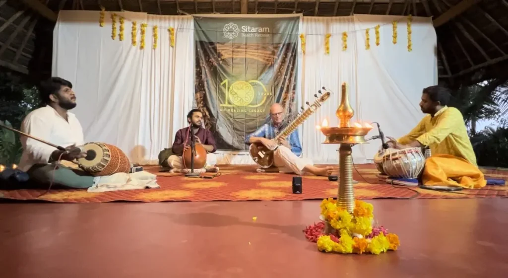 Konzert im Sitaram mit meiner Band aus Thrissur