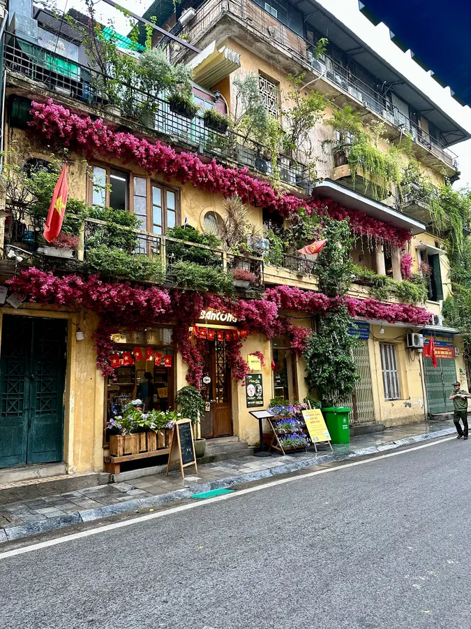 Die schönen Häuser der Altstadt.