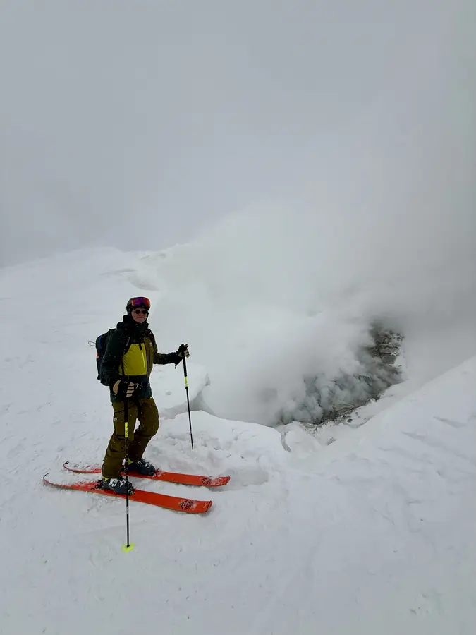 Fumarolen am Asahidake