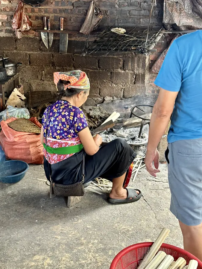 Unterwegs zurück nach Hanoi.