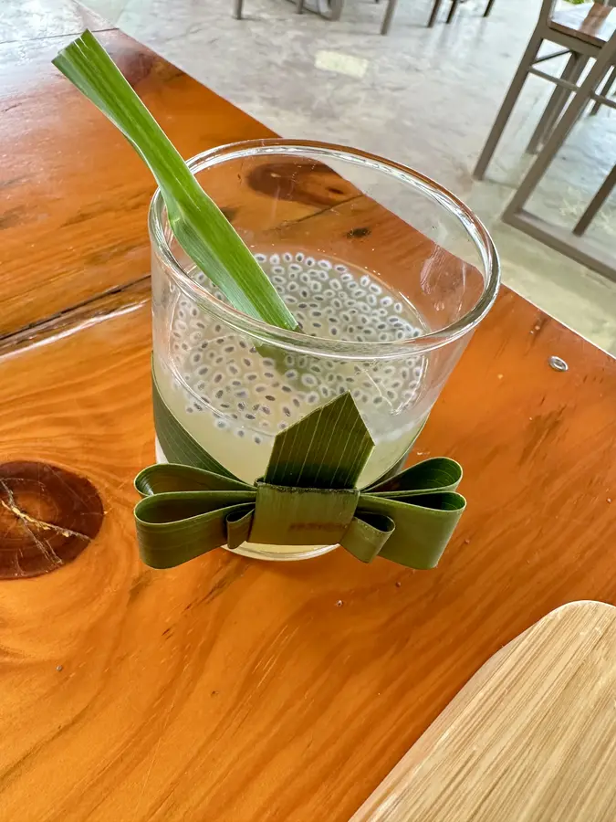 Willkommensdrink.