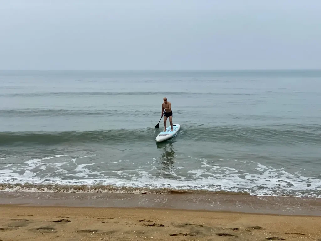 Mit dem SUP im Arabischen Meer