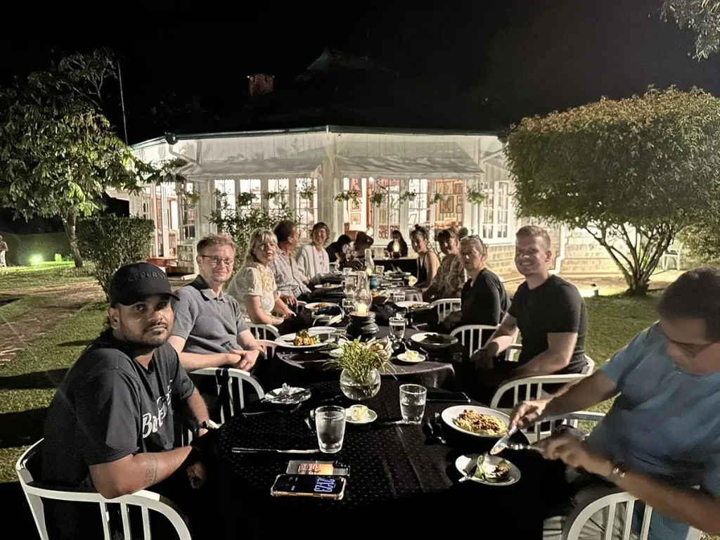 romantisches Abendessen