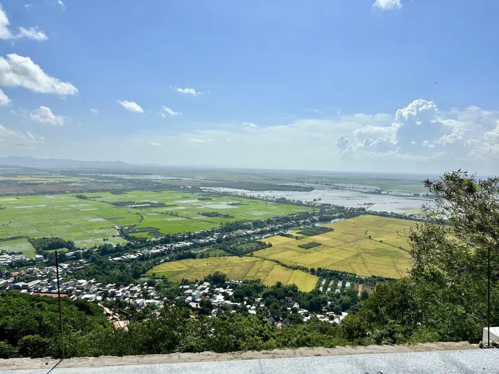 Das Mekongdelta ist manchmal komplett überschwemmt.