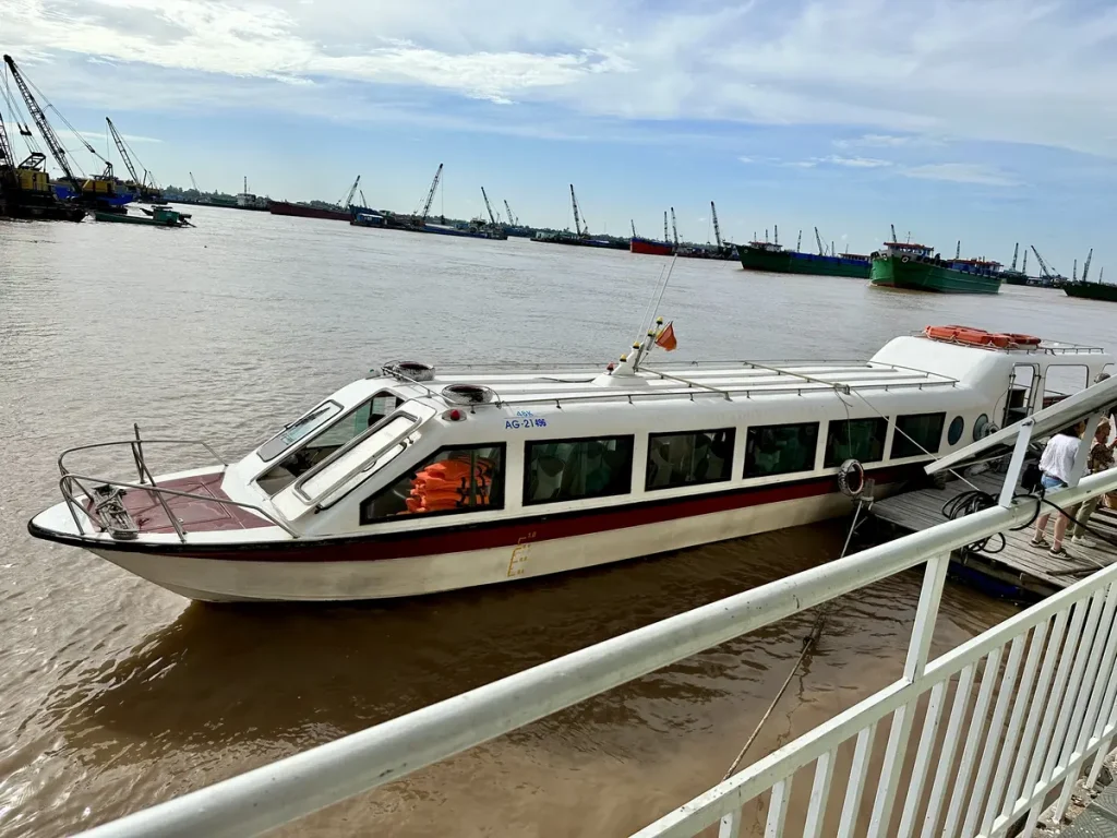 Unser Speedboat.