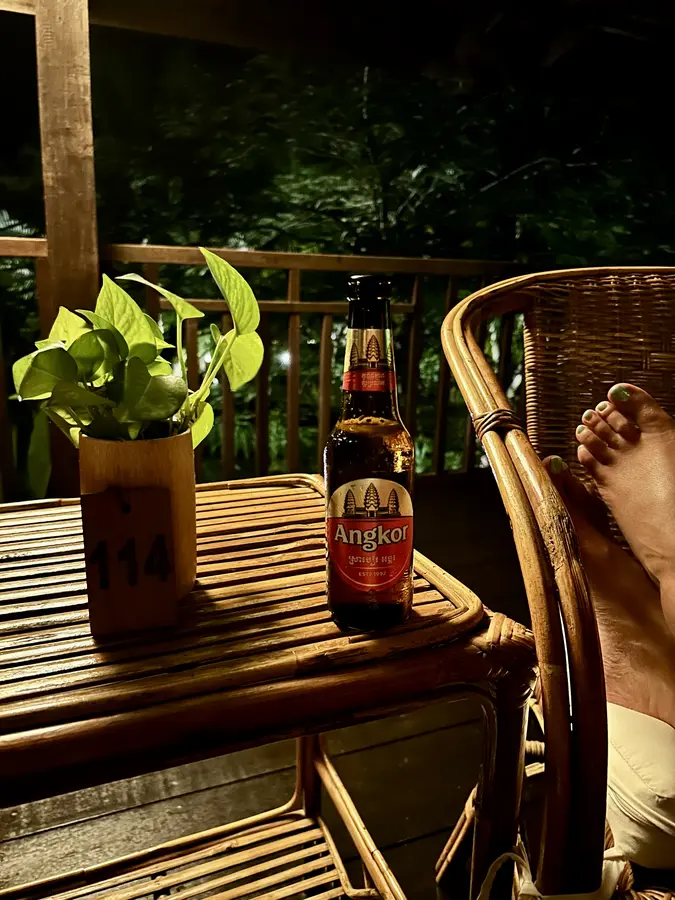 Abendstimmung geniessen.
