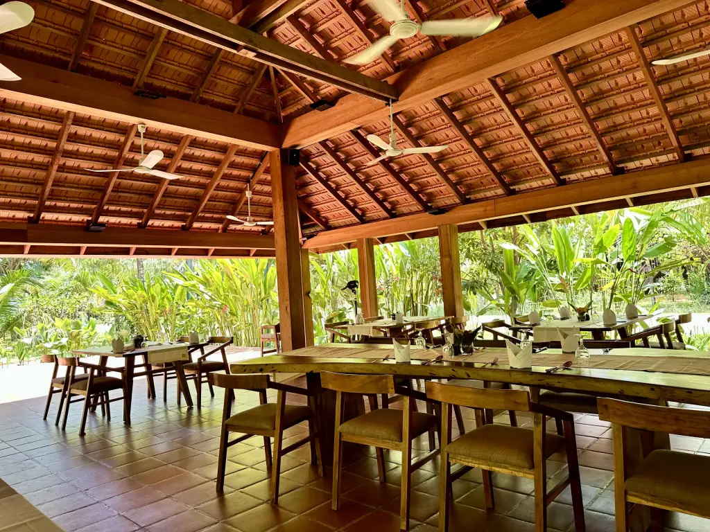 im Restaurant des Smiling Gecko