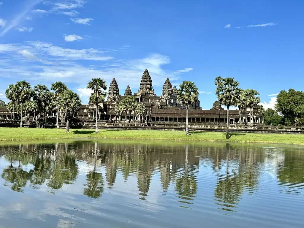 berühmter Angkor Wat