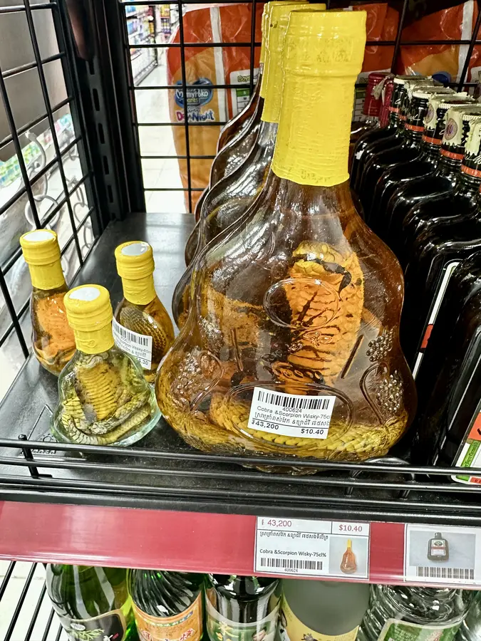 Im Supermarkt.