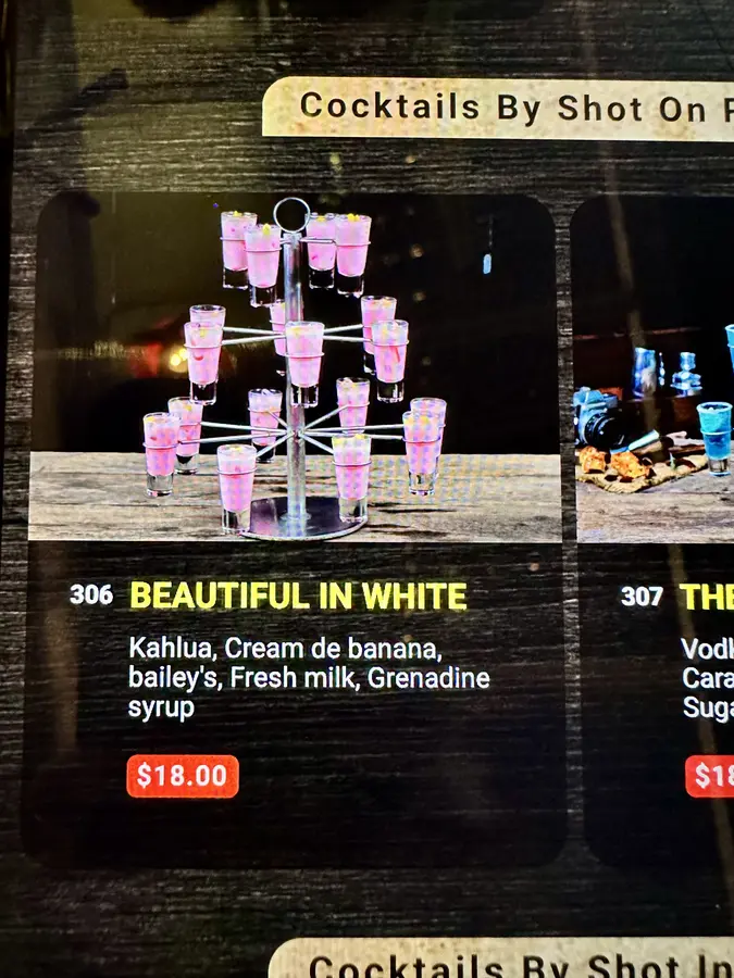 Fancy Cocktails.