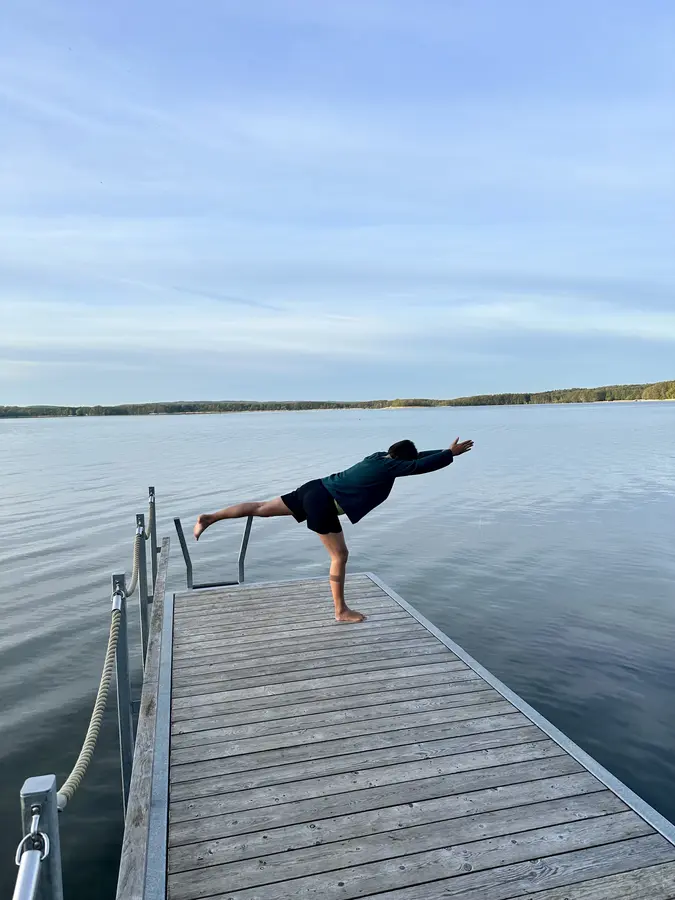 Yoga am See.