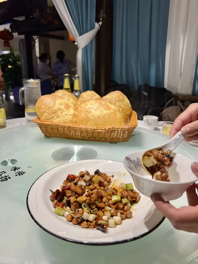 Typisches Sichuan Abendessen