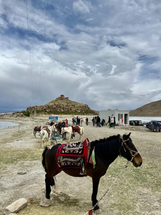 Halbinsel Redo am Yamdrok-Tso See