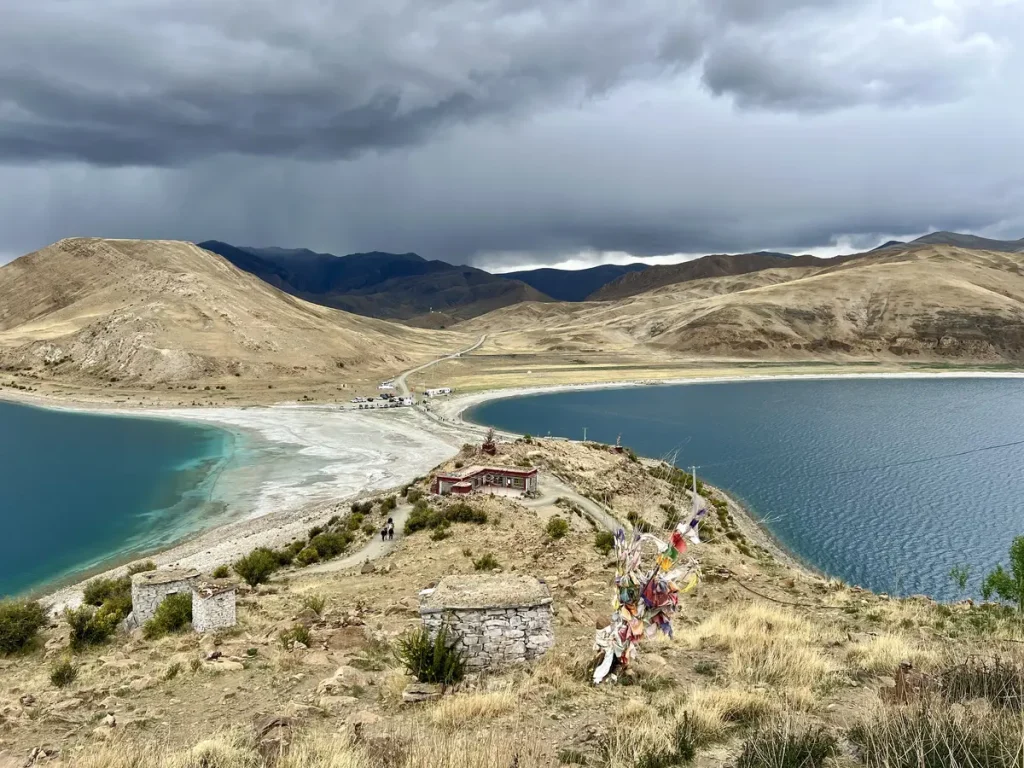 Halbinsel Redo am Yamdrok-Tso See
