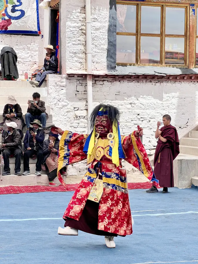 Maskentanzfestival im Kloster Samding