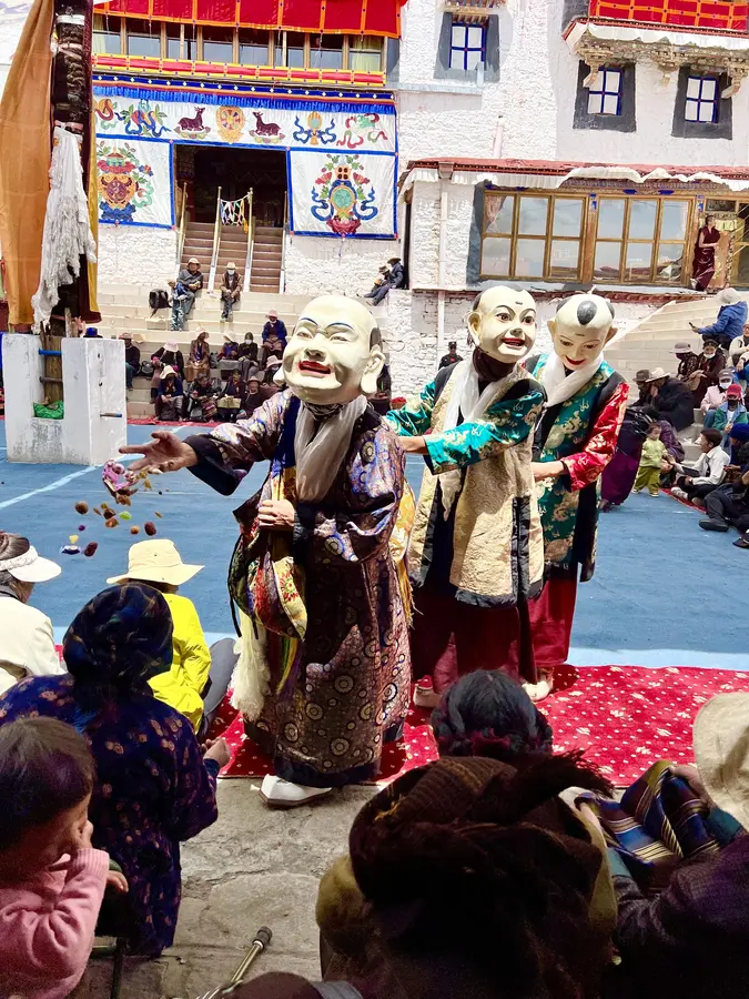 Maskentanzfestival im Kloster Samding