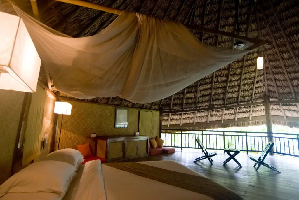 Nicobari Cottage Innenraum