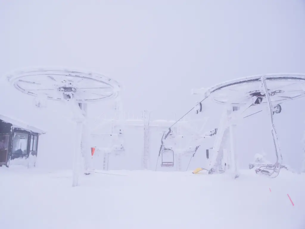 Vereiste Skilifte