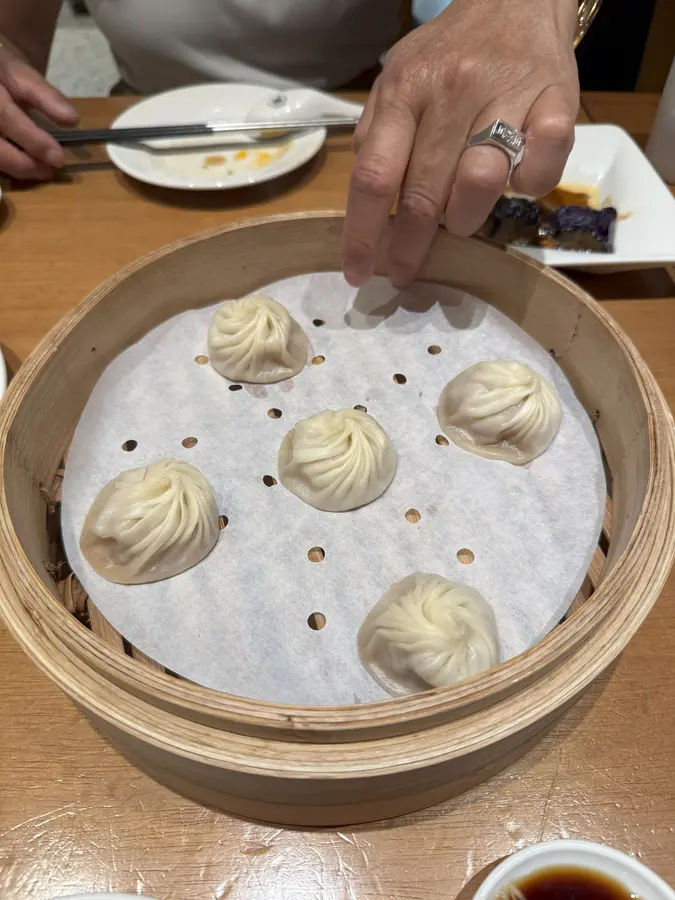 Dumplings im Din Tai Fung Restaurant