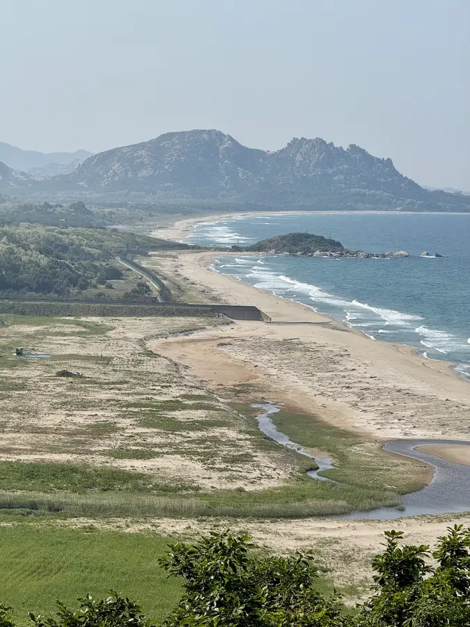 Blick auf Nordkorea